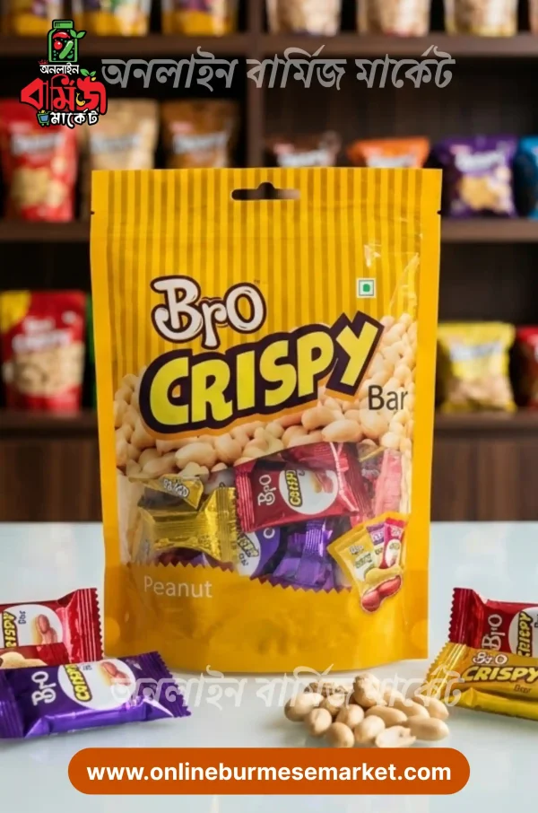 Bro crispy bar peanut chocolate - Online Burmese Market